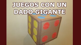 Juegos con un DADO GIGANTE [upl. by Munro952]