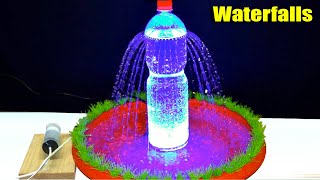 How to Make Waterfalls DIY at Home Water Foundation [upl. by Latisha]