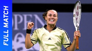 Martina Hingis vs Monica Seles Full Match  US Open 2000 Quarterfinal [upl. by Anita]