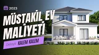 Detaylı Müstakil Ev Yapımı Maliyeti [upl. by Patrich]