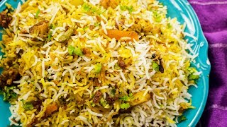 Biryani Recipe  Restaurant Style Hyderabadi Veg Dum Biriyani Recipe [upl. by Onder]