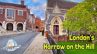 Harrow on the Hill Walking Tour  A London Hidden Gem [upl. by Korney513]