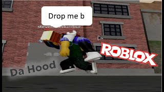 How to Carry People and How to Oof People in Da Hood 2020 ROBLOX [upl. by Nuawad377]