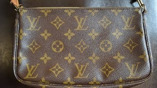 How To Tell If Your Louis Vuitton Pochette is Authentic [upl. by Dennett541]