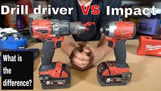 Impact driver VS drill driver  hammer [upl. by Netsoj]