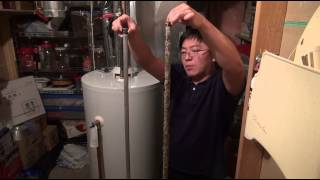 How to Replace A Water Heater Sacrificial Anode Rod [upl. by Pollock]