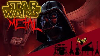 STAR WARS  The Imperial March Darth Vaders Theme 【Intense Symphonic Metal Cover】 [upl. by Yerdua873]