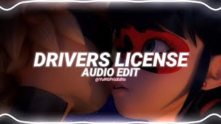 drivers license  olivia rodrigo edit audio [upl. by Laval]