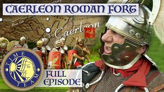 Caerleon Roman Legion Fort In Wales  Time Team [upl. by Ynohta214]