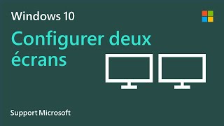 Comment configurer plusieurs écrans sur Windows 10  Microsoft [upl. by Apple]