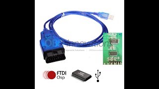 KKL OBD2 USB Cable Windows USB Serial Port Driver Setup [upl. by Chapin]