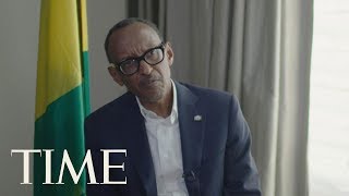 TIME Interviews Paul Kagame President Of Rwanda  TIME [upl. by Janis228]