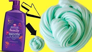 Shampoo TWO Ingredient Slime No GLUE DIY DIY Shampoo Baking Soda Slime [upl. by Luann]