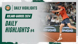 Daily Highlights 4  RolandGarros 2024 [upl. by Adnana]