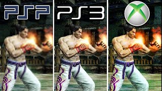 Tekken 6 2007 PSP vs PS3 vs XBOX 360 Which One is Better [upl. by Knuth]