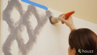 How to Stencil a Wall [upl. by Morten]