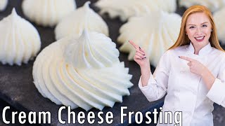 The BEST Cream Cheese Frosting Recipe  Just 5 Ingredients [upl. by Drummond]