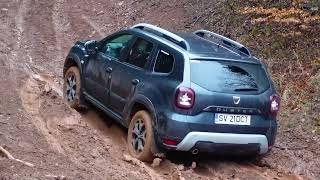 Dacia Duster 2WD vs 4WD In Mud 2024 [upl. by Maghutte]