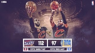 Warriors vs Cavaliers Game 5 NBA Finals  061316 Full Highlights [upl. by Noffets]