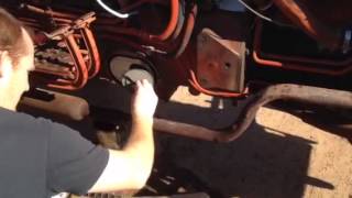 How to change hydraulic filter on 606 international tractor [upl. by Kelli]