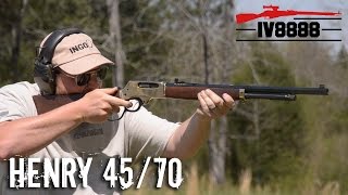 Henry 4570 Lever Action Rifle [upl. by Sabra]