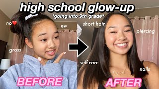 HIGH SCHOOL GLOW UP going into 9th grade  Nicole Laeno [upl. by Aihsa]