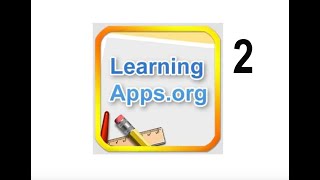 Learningapps Tutorial 2 [upl. by Iderf]