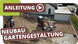 Ideen für deinen Garten  Neubau Garten gestalten [upl. by Alby836]