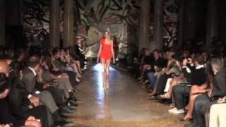 HILARIOUS supermodel falls on runway FAIL [upl. by Thirion]