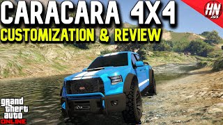 Vapid Caracara 4x4 Customization amp Review  GTA Online [upl. by Rina]