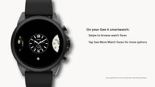 Gen 6 Customize your Watchface [upl. by Edahc139]