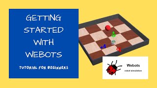 Introduction to webots how to install and run your first simulation in 10 min  Webots Tutorial 1 [upl. by Irakab]