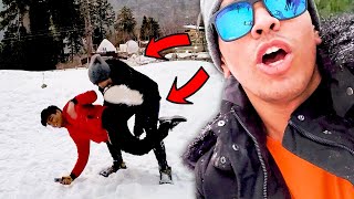 TROLLING YOUTUBERS IN MANALI [upl. by Eldin]