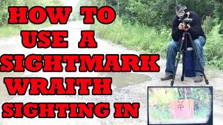 How To Use A Sightmark Wraith  Sighting In To Your Rifle [upl. by Teodora]