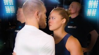 Conor McGregor Vs Ronda Rousey  The Finisher Challenge [upl. by Unam920]