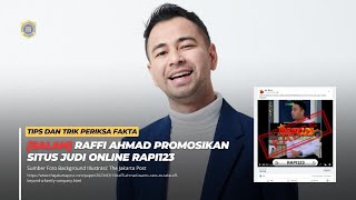 SALAH VIDEO “RAFFI AHMAD MEMPROMOSIKAN SITUS JUDI ONLINE RAPI123” [upl. by Schreibe562]