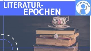 Literaturepochen im Überblick  Zusammenfassung der Literaturgeschichte  Deutsch Abitur [upl. by Tersina]