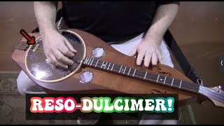 Folkcraft® Instruments Resonator Dulcimer  All Mahogany  Super Fun [upl. by Vacuva]