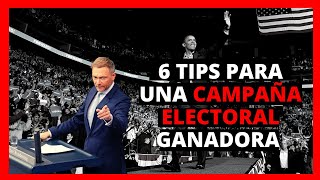 CÓMO HACER UNA CAMPAÑA ELECTORAL 🚀 [upl. by Riocard]