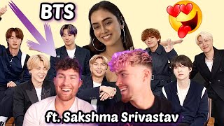 HE IS IN LOVE AGAIN 😍 BTS ft Sakshma Srivastav  Indian Interview Reaction [upl. by Fariss]