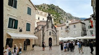 KOTOR Czarnogóra Montenegro  rejs po Zatoce Kotorskiej 55 [upl. by Nairod]