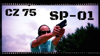 CZ 75 SP01 9mm Full Size Pistol Review HD [upl. by Ury]