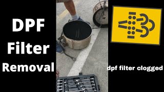 Volvo DPF Removal [upl. by Norehc]