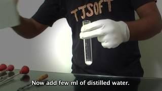 Chloride Identification Test  Anion  Salt Analysis [upl. by Aken665]