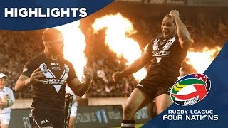 New Zealand v Australia  Four Nations final highlights [upl. by Einapets581]