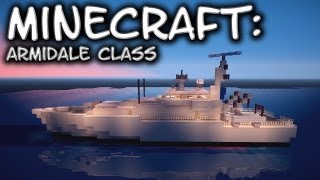 Minecraft Armidale ClassPatrol Vessel Tutorial [upl. by Eninej570]