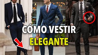 Cómo ser ELEGANTE al VESTIR – Guía para HOMBRES 👔 [upl. by Inacana706]