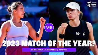 FULL MATCH  Iga Swiatek vs Aryna Sabalenka  2023 Madrid Final [upl. by Anah]