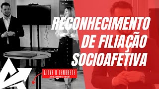 DIREITO DE FAMÍLIA Reconhecimento de filiação socioafetiva [upl. by Aninat896]