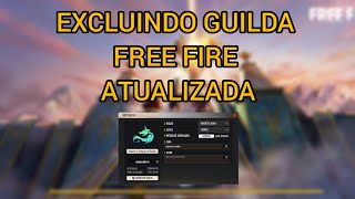 COMO EXCLUIR GUILDA DE FREE FIRE ATUALIZADA APAGANDO GUILDA [upl. by Edina251]